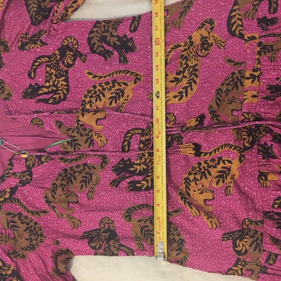 Farm Rio Wild Leopard Mini Dress - Picture 9 of 9